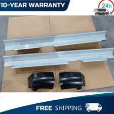 For 2007-2013 Silverado 4 Door Crew Cab Outer Rocker Panel And Cab Corner Pair