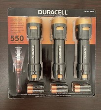 3-Pack Duracell Durabeam Ultra LED Flashlight, 550 Lumens