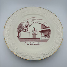 Mission San Diego de Alcala San Diego California Decorative Collector Plate