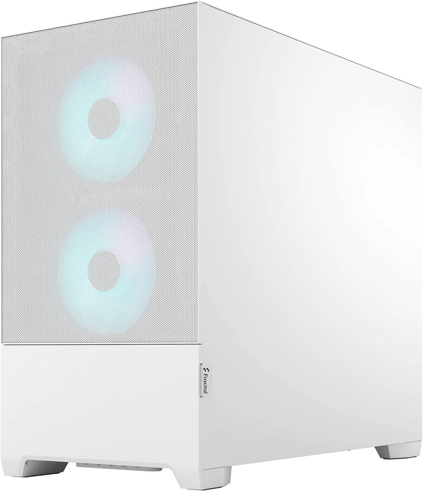 Fractal Design Pop Mini Air RGB White Core - Tempered Glass Clear Tint - Honeyco - Image 3 of 4