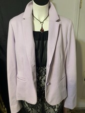 Gap The Academy Blazer Lilac Capsule Classic Minimal Corporate Chic Sz 12 Hol/12