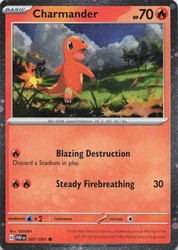 Charmander 004/165 Scarlet & Violet 151 Cosmos Holo Promo