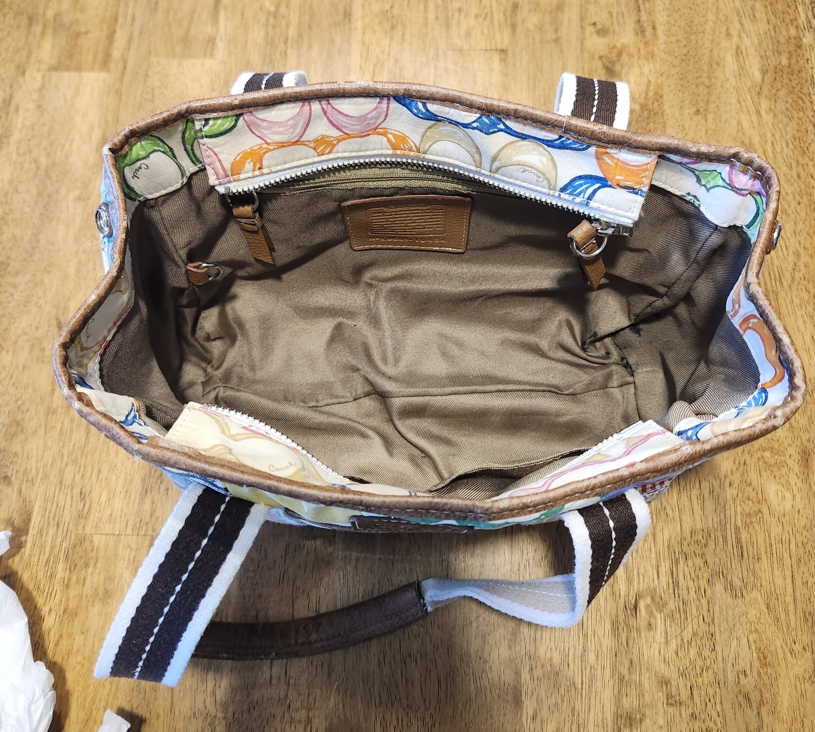 Vintage Coach Y2K Hamptons Weekend Patchwork Tote Bag… - Gem