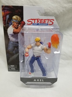 Jakks Streets Of Rage Axel With Grand Uppercut Effect Action Figure Sega