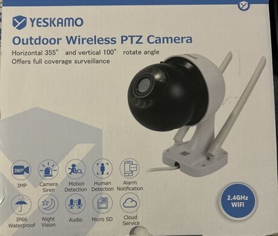 Außenkamera | YESKAMO | Outdoor Wireless PTZ Camera