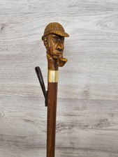 Vintage Wooden Sherlock Holmes Shoe Horn by Comoy  s Of London  NEW W/Tag  