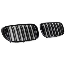 Doppelsteg Kühlergrill Schwarz GLANZ Performance passt für BMW 7er G11 G12 2014>