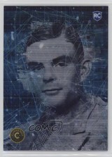 2023 Cardsmiths Currency Crystal Sparkle Refractor Alan Turing #7 8nf