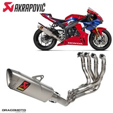 Full exhaust HONDA CBR 1000 RR Fireblade 2021 AKRAPOVIC Titanium Racing RC S-...