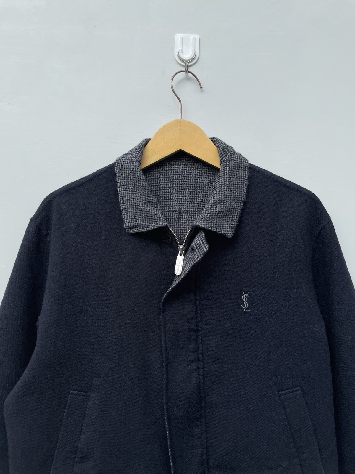 ?MATERIALE LANA? Giacca lana vintage Yves Saint Laurent YSL