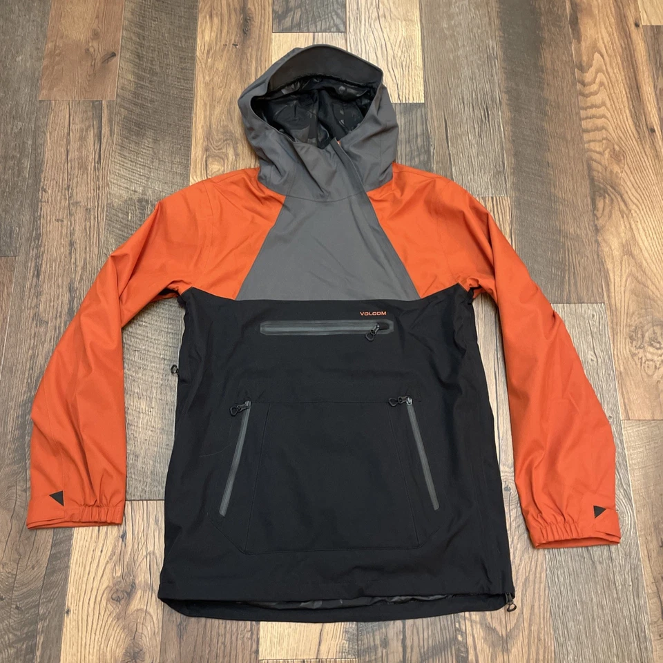 Volcom Brighton Jacket Men’s Medium Black Gray Red - Image 3 of 4