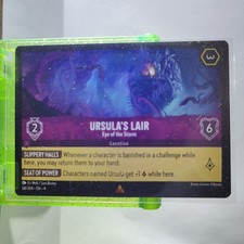 Lorcana Ursula's Revenge 68/204 EN 4: Ursula's Lair- Eye Of The Storm NM