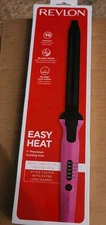 Revlon Easy Heat 1" Precision Curling Iron, Pink.  NEW OPENED BOX.