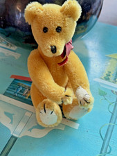 vintage small jointed mohair Teddy Bear beautiful color