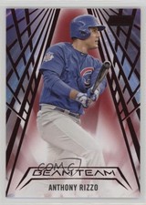 2018 Topps Stadium Club Beam Team Red Anthony Rizzo #BT-AR 1dm7