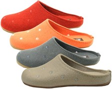 Haflinger 484012 Everest Noblesse Damen Hausschuhe Pantoffeln Wolle 