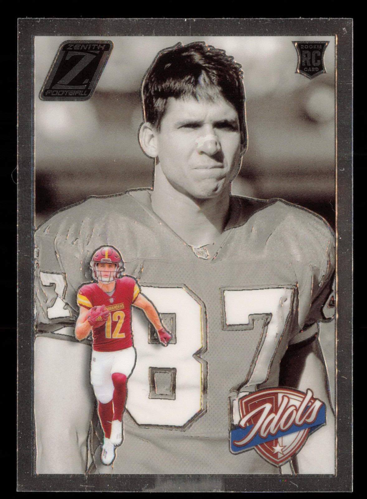 2024 Panini Zenith #14 Ed McCaffrey / Luke McCaffrey Idols