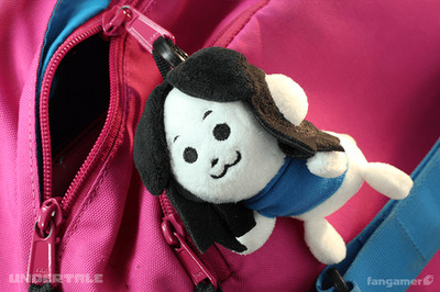 Undertale Monster Temmie Keychain Plush by Fangamer | New