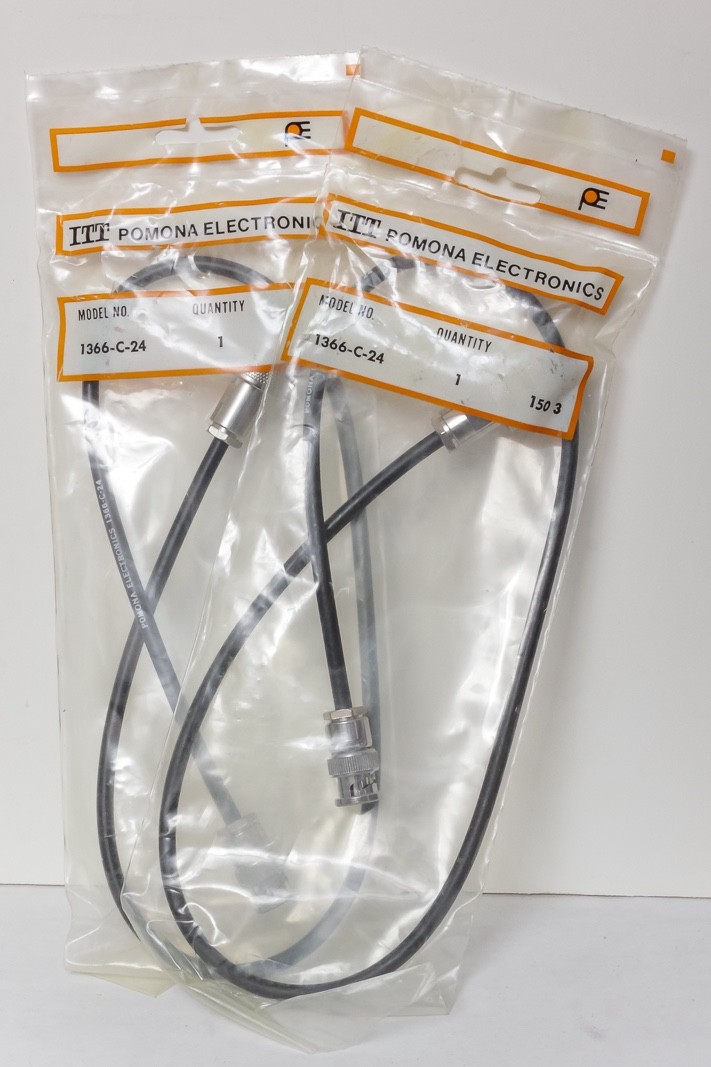 POMONA ELECTRONICS 1366-C-24  NIB BNC to N
