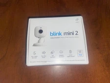 Blink Mini 2 — Plug-in smart security camera, HD night view 2nd generation NEW