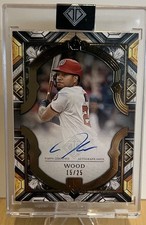 2025 Topps Transcendent - James Wood Auto #TCRSA-JWO Rookie Showcase /25 (RC,AU)