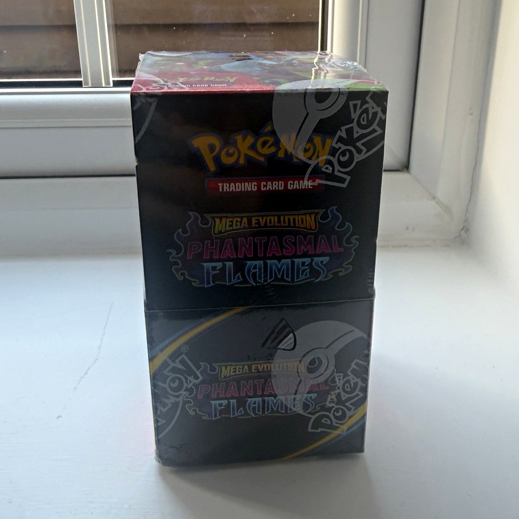 Pokémon TCG Mega Evolution: Phantasmal Flames Booster Box Sealed 36 Packs