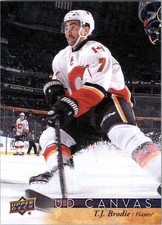2017-18 Upper Deck Canvas #C14 T.J. Brodie - HKY