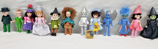 LOT OF 12 MADAME ALEXANDER WIZARD OF OZ MCDONALD'S TOYS 2008 5" TALL ALL DIFFER
