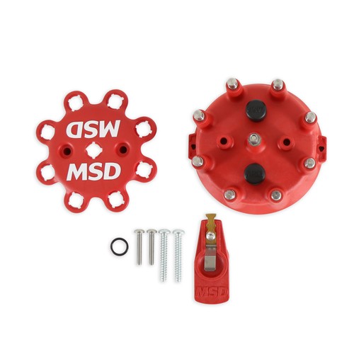 7919 Replacement Cap and Rotor for Pro Mag, Red - Picture 2 of 8
