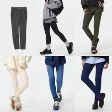 UNIQLO Ultra Stretch Cropped Leggings Pants XS-3XL JP Size Women 6 colors NWT