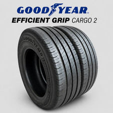 2 x Goodyear 215 65 R16 109/107T Efficient Grip Cargo 2 Tyre 9mm Tread