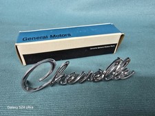 Nos 68 69 1969 Chevelle Header Panel Emblem Badge Gm 3920825 396 Ss Super Sport Nos 68 69 1969 Chevelle Header Panel Emblem Badge Gm 3920825 396 Ss Super Sport
