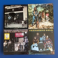 Creedence Clearwater Revival Vinyl LP Lot 4 Ultrasonically Cleaned Fantasy CCR
