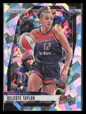2024 Panini Prizm WNBA #48 Celeste Taylor Ice Prizms