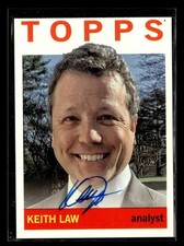 2023 Topps Archives Keith Law Fan Favorites Autograph Auto MLB U4850