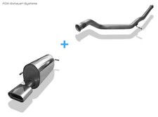  Racinganlage ab Kat Citroen C4 Coupe Typ L Bj.04-10 160x80mm