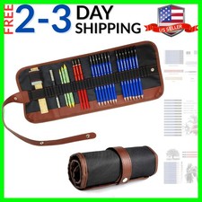 Drawing Sketching Pencil Set, 26 pcs Draw Supplies Kit, 14 Graphite 12B -6H, ...