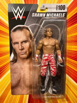   Mattel WWE Basic Series 100 SHAWN MICHAELS CHASE VARIANT New MOC 6'' 1:12 2019
