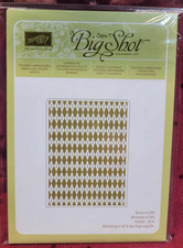 Stampin' Up ARGYLE textured impression embossing folder