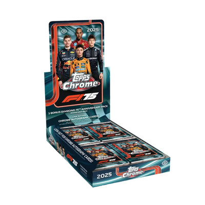 2025 Topps Chrome F1 Formula One Auto Racing - Pick Your Card