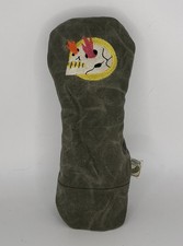 Handmade Waxed Canvas  Wool Hybrid Headcover - Scully