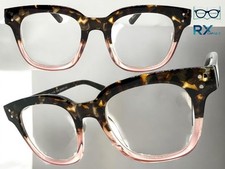 Classic Elegant Vintage Retro READING EYE GLASSES READERS Tortoise Frame 2.00