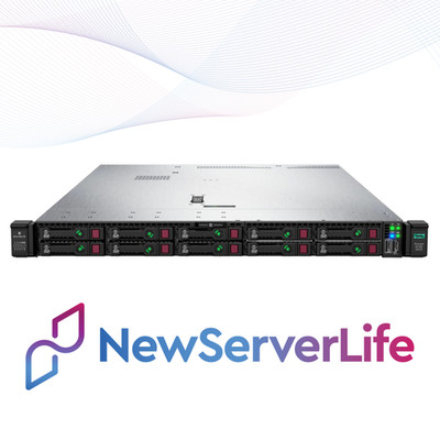 HP Premium DL360 G10 10x NVMe 2x Gold 6248 2.5GHz =40 Cores 128GB P408i-a 4xRJ45