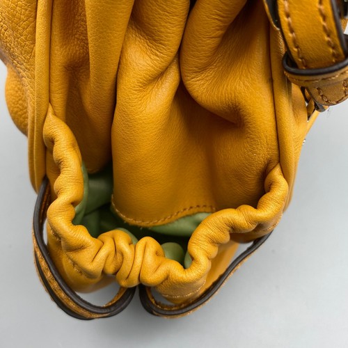 B Makowsky Senfgelb Leder Hobo Schultertasche Handtasche - Bild 16 von 16