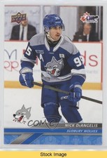 2024-25 Upper Deck CHL Blue Nick DeAngelis #84 READ 0b3