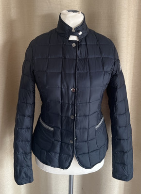 MILESTONE leichte Übergangs Daunen Jacke Daunenjacke blau Größe 36