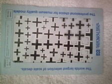 172 Decals Microscalesuperscale Wwii German Luftwaffe Bomber Crossesinsignias