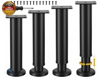 4Er Set Verbesserte HöHenverstellbare MöBelfüßE, Verstellbar MöBelfüßE 25-43Cm,