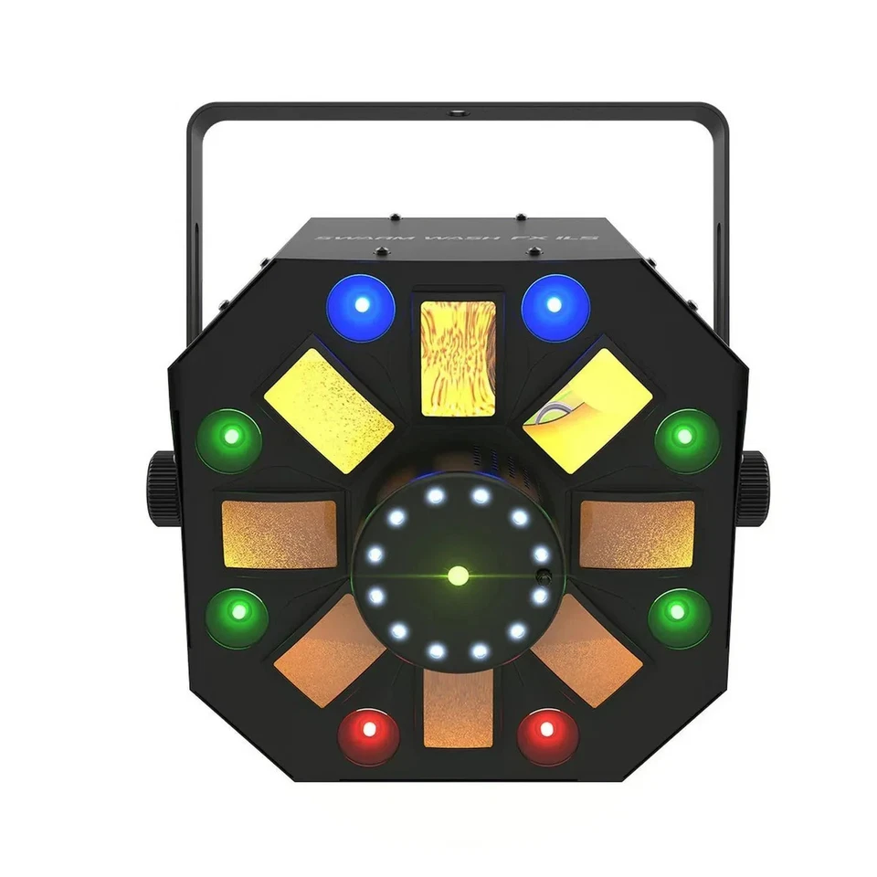 2 x Chauvet DJ Swarm Wash FX ILS Lighting Effect with DMX Cable - Image 2 of 4