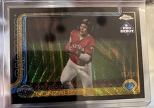 2025 Topps Pro Debut - Chrome Esteban Gonzalez #PDC-117 Black Wave Refractor /10